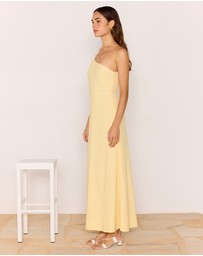 MINKPINK - Ciel One Shoulder Maxi Dress