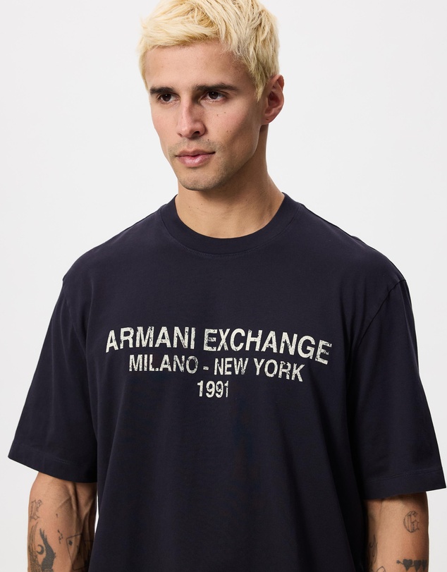 Armani Exchange - Logo Script T-Shirt