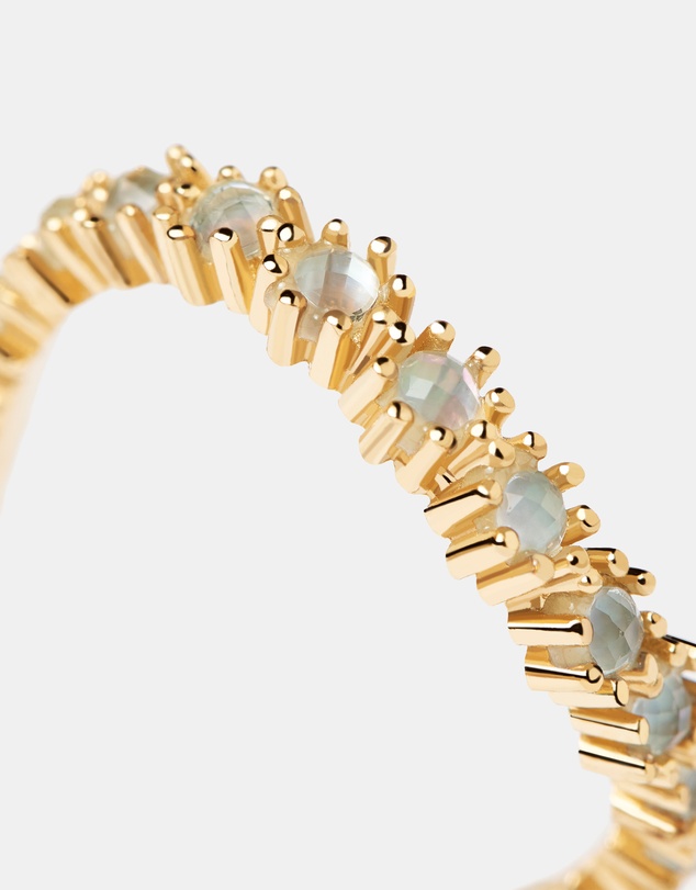 PDPAOLA - Blue Tide Gold Ring