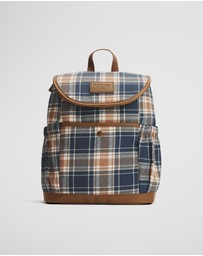 Country Road - Check Spliced Backpack