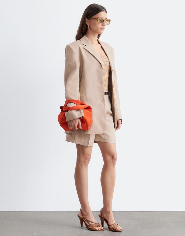& Other Stories - Tapered Linen Blazer