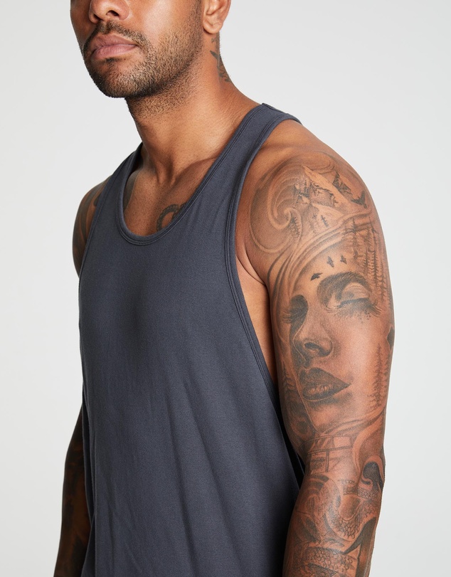 Surrounded By Ghosts - The Lawsonite Rib Knit Singlet