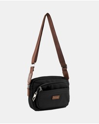 Pierre Cardin - Pierre Cardin RFID Anti-Theft Nylon Crossbody Bag