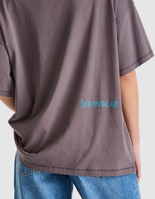 Wrangler - Floral Fade Boxy Slouch T-Shirt