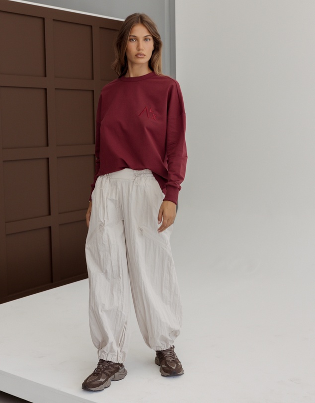 ALEXANDRA - Vire Jumper Red Wine