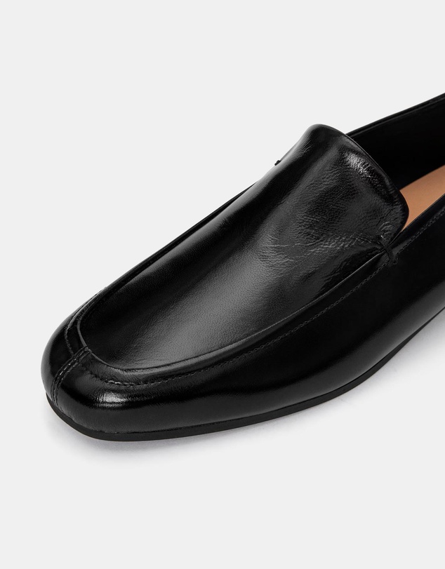 ARKET - Lacquered Leather Loafers - Women's