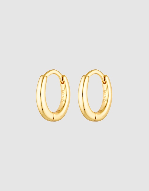 HOUSE OF SLANI - Ava Gold Hoops