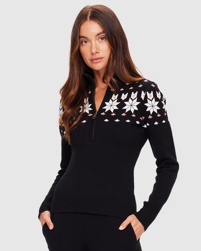 The Upside - Le Ski Blanche Half Zip