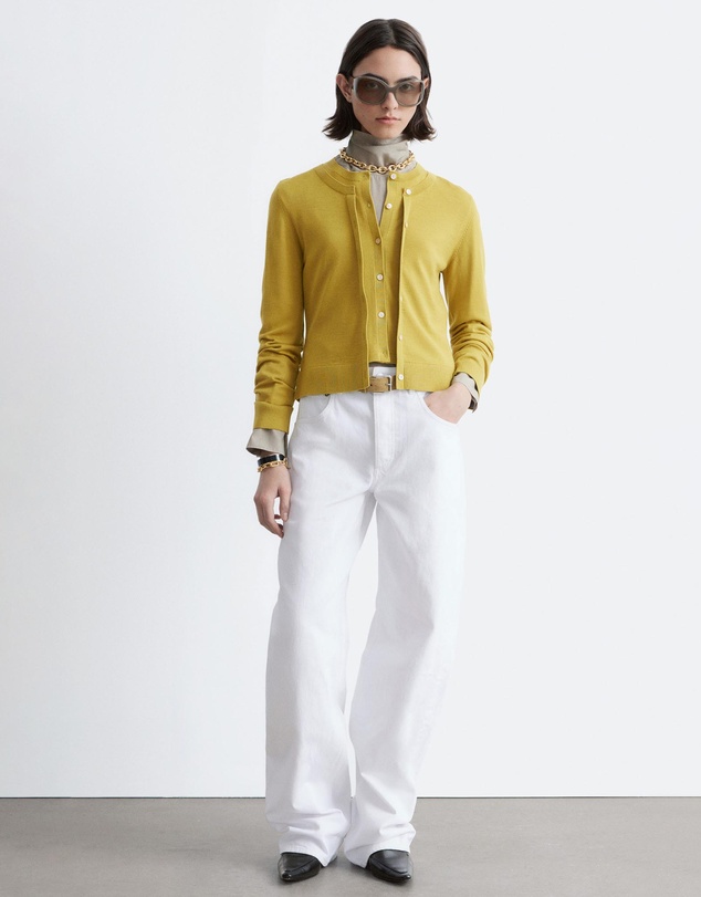 & Other Stories - Double-Layer Merino Wool Cardigan