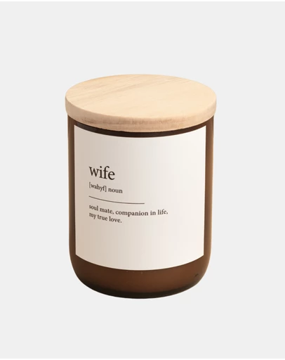 The Commonfolk Collective - Wife ~ Dictionary Meaning Candle