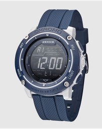 Maxum - Brave Navy Blue Digital Watch