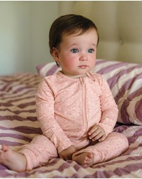 Kynd Baby - Day Or Night Onesie in Pink Heart