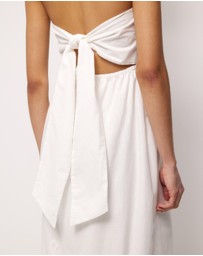AERE - Adria Broderie Midi Dress