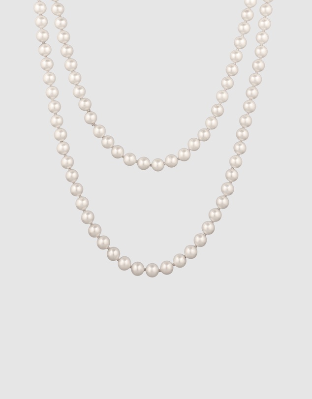 Elli Jewelry - Necklace Shell Pearls 925 Sterling Silver