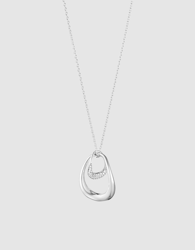 Georg Jensen - Offspring Pendant with Diamonds