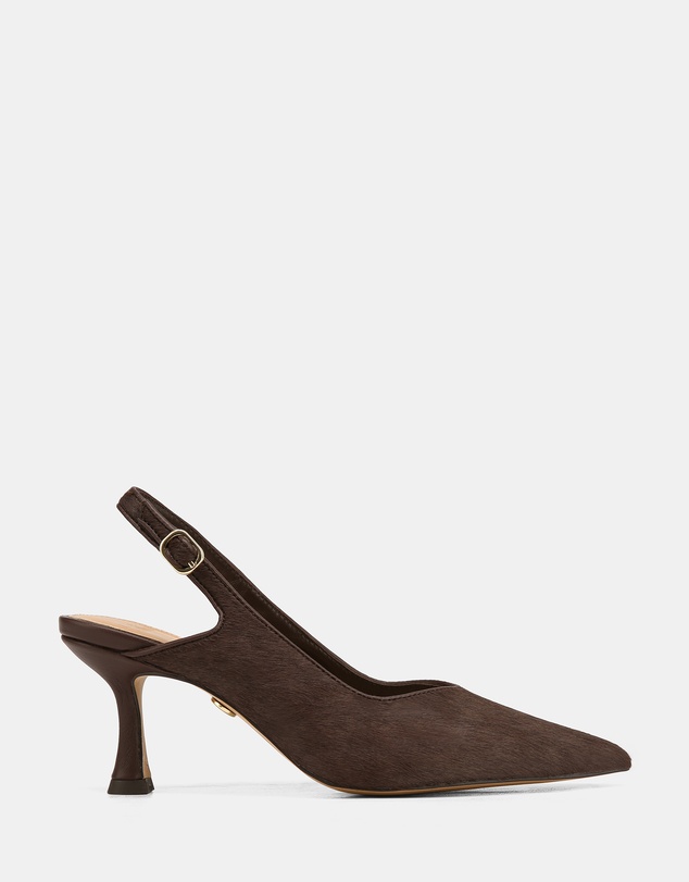 Wittner - Lilly Hair-on Leather Slingbacks