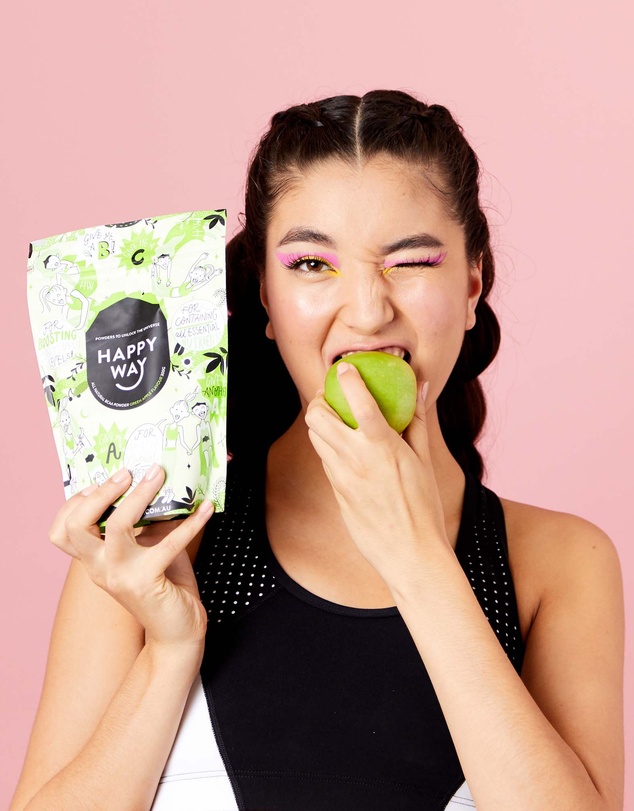 Happy Way - Green Apple BCAA Powder
