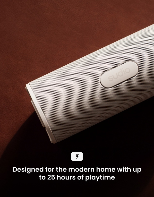 Sudio - F4 - Wireless Portable Waterproof Bluetooth Speaker, Rich Bass