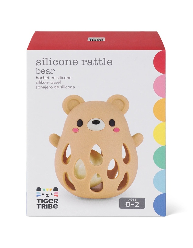 Tiger Tribe - Silicone Rattle - Bear