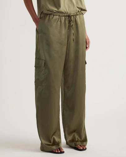 Decjuba - Annie Satin Cargo Pants
