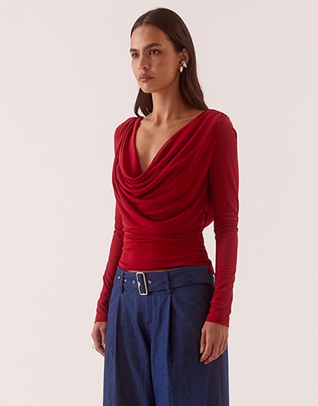 SOVERE - Myriad Drape Top
