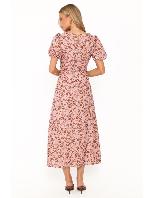 Petal & Pup - Gemima Maxi Dress - Pink Floral