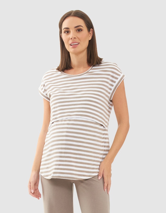 Ripe Maternity - Lionel Nursing Tee