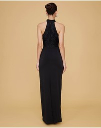 Revibe - Repaired CHANCERY Chappel Lace Midi Dress - AU 10