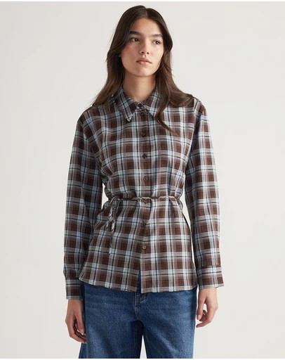 Decjuba - Krystal Tie Check Shirt
