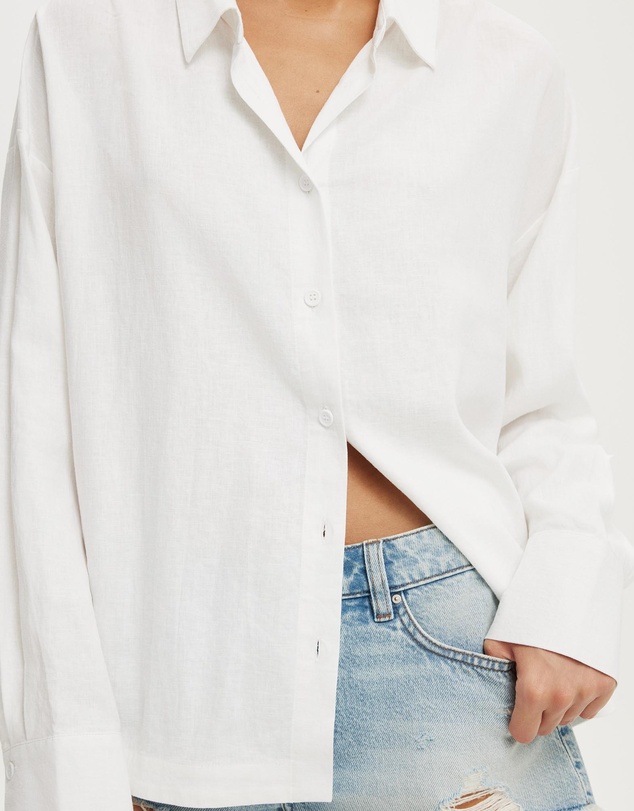 Cotton On - Haven Relaxed Long Sleeve Shirt