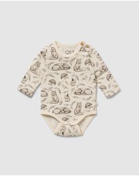 Wilson & Frenchy - Foxglove Forest Organic Bodysuit - Babies