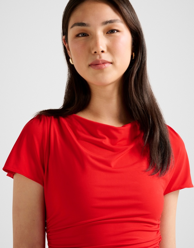 Forever New - Stormi Spliced Shoulder Top