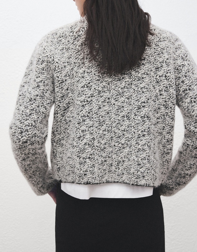 M.N.G - Flecked Cotton-Blend Jacket