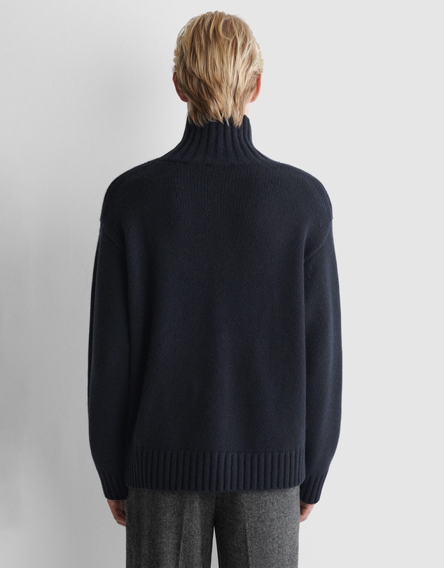 COS - Chunky Cashmere Funnel-Neck Jumper
