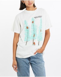 Vintage by The Real Deal - Pre Loved - Vintage 90s Great Smoky Mountains Bear Wildlife Tee