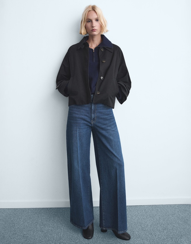 M.N.G - High-Waisted Wide-Leg Jeans