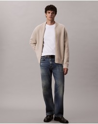 Calvin Klein - Embroidered Monogram Logo T-Shirt