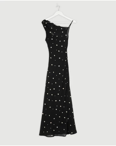 Revibe - Repaired Lover Amelie Sequin Maxi Dress - AU 6