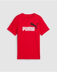 Puma - ESSENTIALS 2 Color No.1 Logo Tee - Kids-Teens