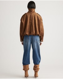 Decjuba - Maisie Faux Suede Jacket