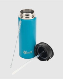 Tolu Australia - 600ml Insulated Blue Water Bottle