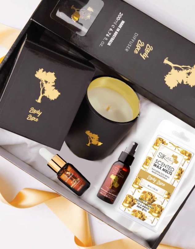 Silk Oil of Morocco - Pure Silk Luxe Day Spa Collection Hamper - Lady Luxe