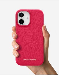 Maison De Sabre - Leather Phone Case (iPhone 16)