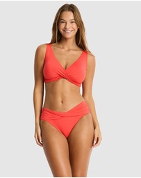 Sea Level Australia - Essentials Edit Cross Front Tie Back Bra Top