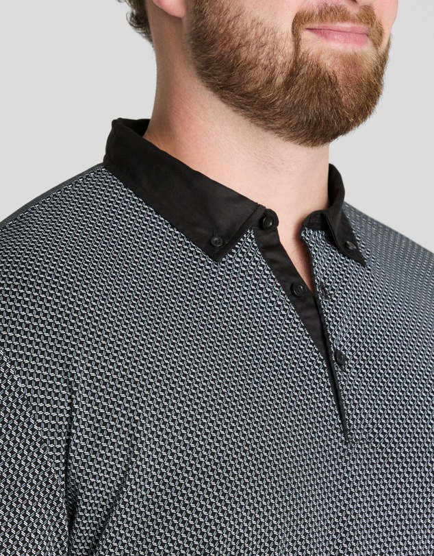Johnny Bigg - Leo Print Polo