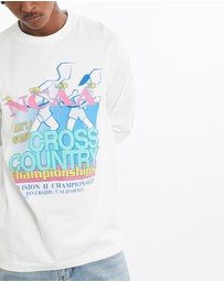 Vintage by The Real Deal - Pre Loved - Vintage 1993 NCAA Cross Country Championships Long Sleeve Tee