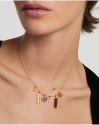 PDPAOLA - Charm Necklace Letter Charm
