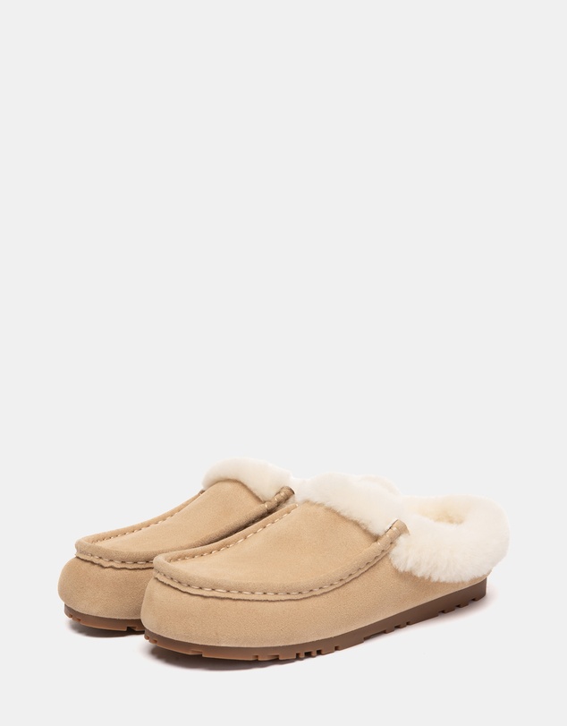 EVERAU - EverAU Ugg Creago Cow Suede Upper Loafer Oxfords Flats