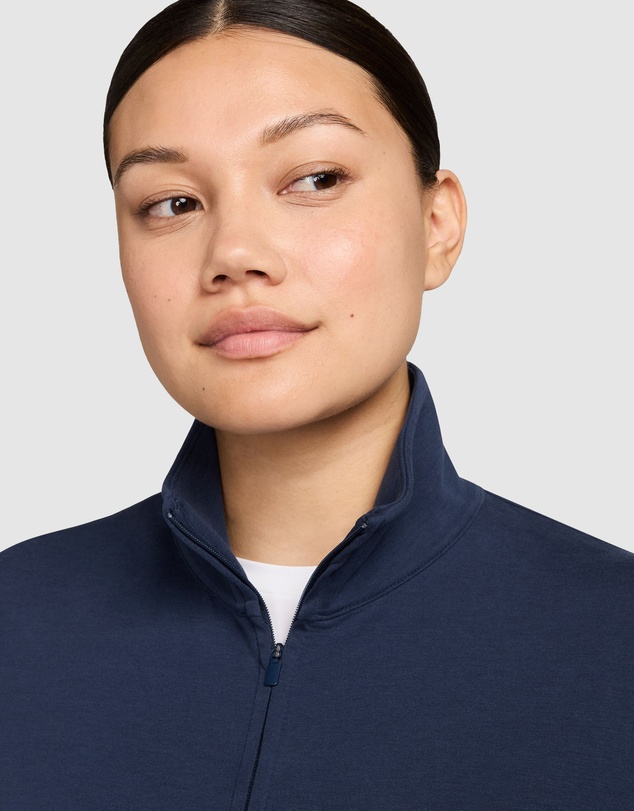 Nike - 24.7 ImpossiblySoft Dri-FIT Oversized Half-Zip Top