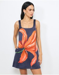 AERE - Neroli Structured Mini Dress